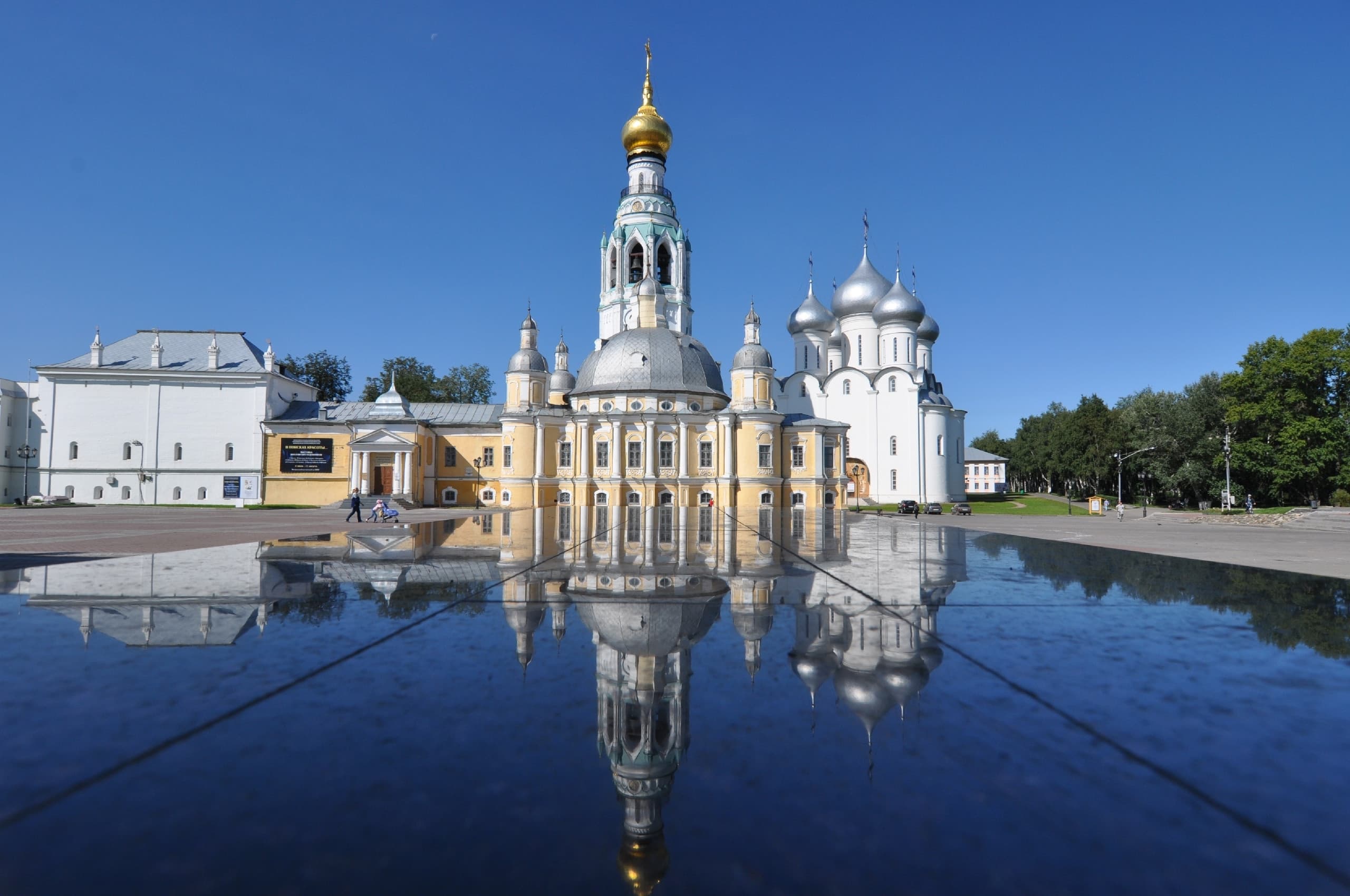 Колокольня Софийского собора — точка маршрута «Северная столица Ивана Грозного»
